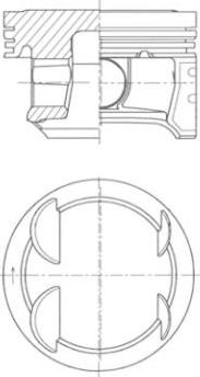 Wilmink Group WG1726254 - Поршень avtolavka.club