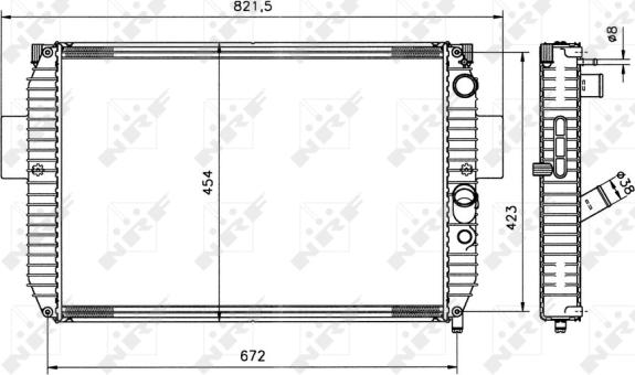 Wilmink Group WG1721643 - Радіатор, охолодження двигуна avtolavka.club