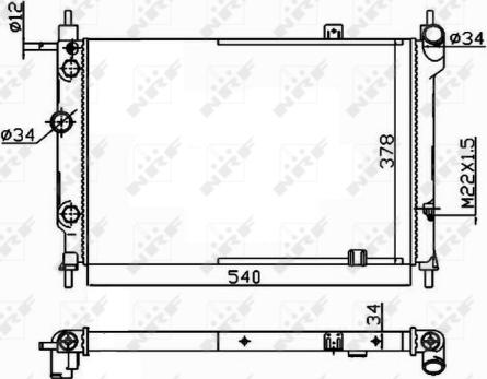 Wilmink Group WG1721634 - Радіатор, охолодження двигуна avtolavka.club