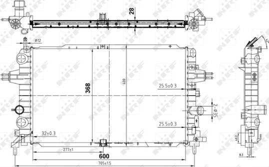 Wilmink Group WG1721140 - Радіатор, охолодження двигуна avtolavka.club