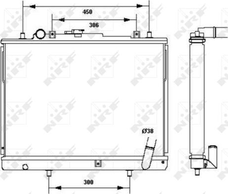 Wilmink Group WG1721869 - Радіатор, охолодження двигуна avtolavka.club