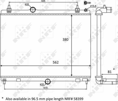 Wilmink Group WG1723418 - Радіатор, охолодження двигуна avtolavka.club