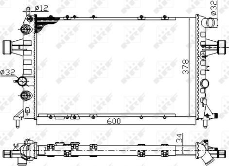 Wilmink Group WG1723176 - Радіатор, охолодження двигуна avtolavka.club