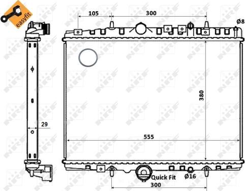 Wilmink Group WG1723307 - Радіатор, охолодження двигуна avtolavka.club