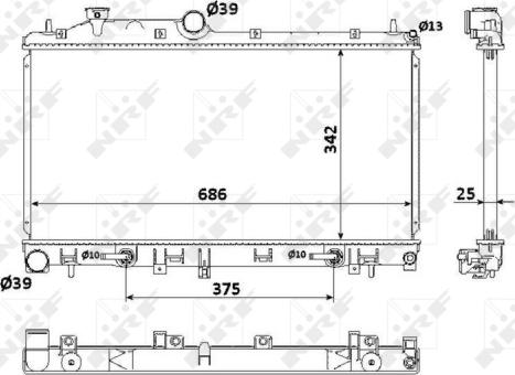 Wilmink Group WG1722688 - Радіатор, охолодження двигуна avtolavka.club