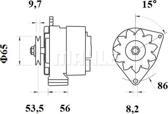 Wilmink Group WG2043655 - Генератор avtolavka.club