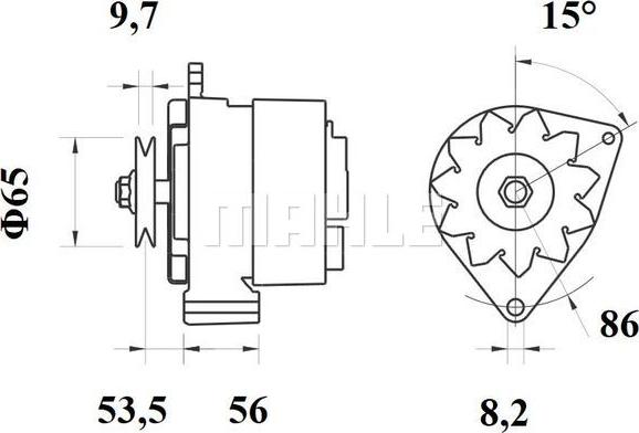 Wilmink Group WG2043656 - Генератор avtolavka.club