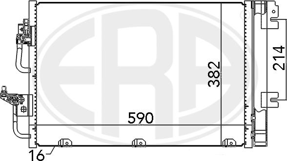 Wilmink Group WG2016666 - Конденсатор, кондиціонер avtolavka.club