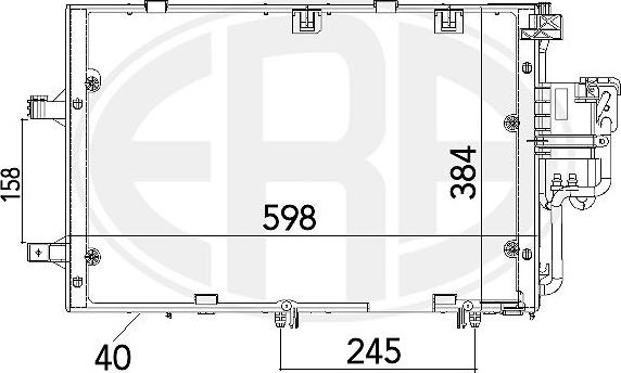 Wilmink Group WG2016739 - Конденсатор, кондиціонер avtolavka.club