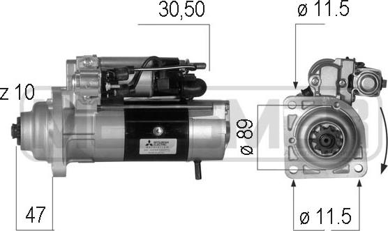 Wilmink Group WG2013122 - Стартер avtolavka.club