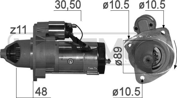 Wilmink Group WG2013357 - Стартер avtolavka.club