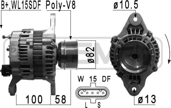 Wilmink Group WG2012384 - Генератор avtolavka.club