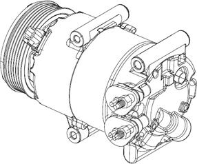 Wilmink Group WG2039826 - Компресор, кондиціонер avtolavka.club