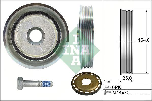 Wilmink Group WG2194372 - Ремінний шків, колінчастий вал avtolavka.club