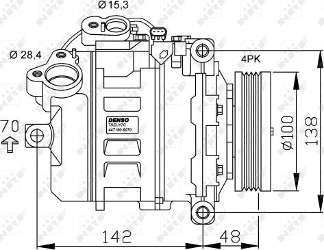 Wilmink Group WG2159433 - Компресор, кондиціонер avtolavka.club