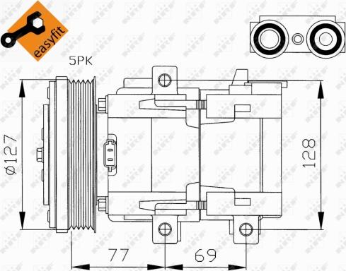 Wilmink Group WG2159108 - Компресор, кондиціонер avtolavka.club