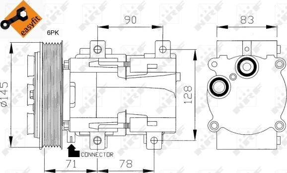 Wilmink Group WG2159122 - Компресор, кондиціонер avtolavka.club