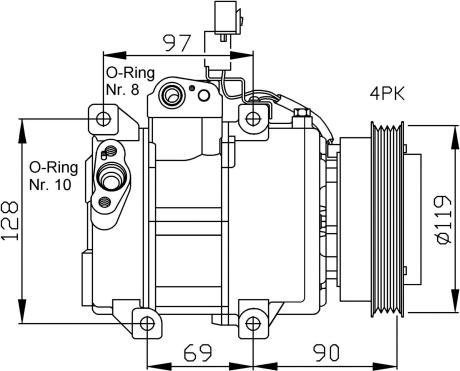 Wilmink Group WG2159346 - Компресор, кондиціонер avtolavka.club