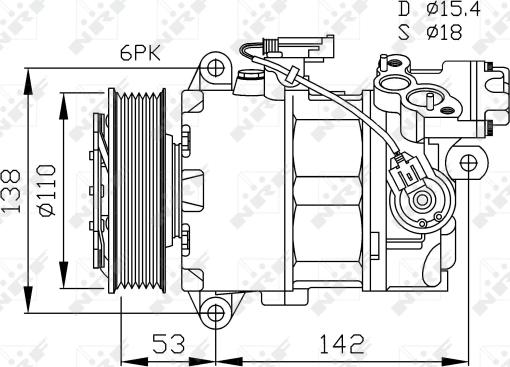 Wilmink Group WG2159367 - Компресор, кондиціонер avtolavka.club