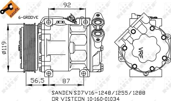 Wilmink Group WG2159286 - Компресор, кондиціонер avtolavka.club