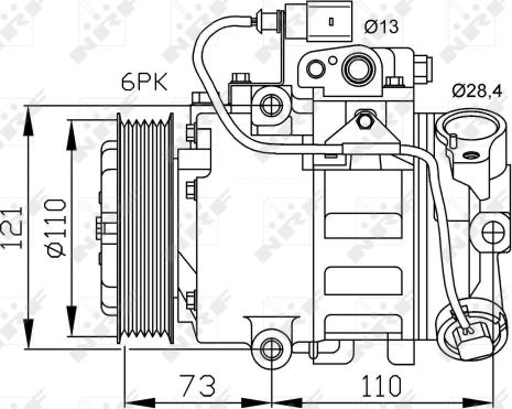 Wilmink Group WG2159233 - Компресор, кондиціонер avtolavka.club