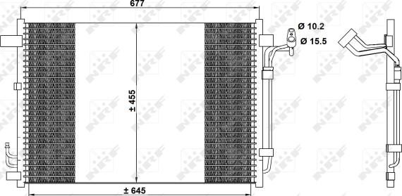 Wilmink Group WG2160542 - Конденсатор, кондиціонер avtolavka.club