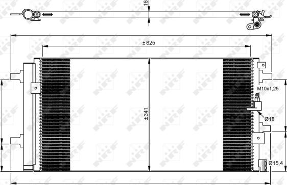 Wilmink Group WG2160516 - Конденсатор, кондиціонер avtolavka.club