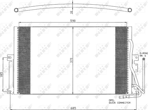 Wilmink Group WG2160854 - Конденсатор, кондиціонер avtolavka.club