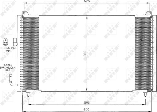 Wilmink Group WG2160871 - Конденсатор, кондиціонер avtolavka.club