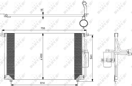 Wilmink Group WG2160781 - Конденсатор, кондиціонер avtolavka.club