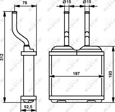 Wilmink Group WG2161911 - Теплообмінник, опалення салону avtolavka.club