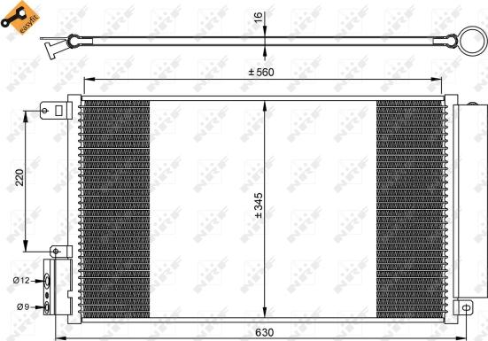 Wilmink Group WG2161213 - Конденсатор, кондиціонер avtolavka.club