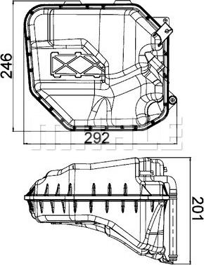 Wilmink Group WG2184432 - Компенсаційний бак, охолоджуюча рідина avtolavka.club