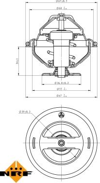 Wilmink Group WG2184685 - Термостат, охолоджуюча рідина avtolavka.club