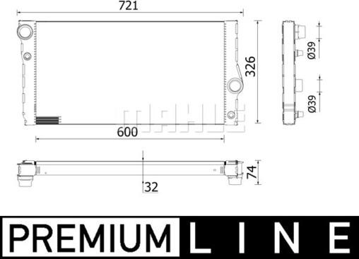 Wilmink Group WG2184168 - Радіатор, охолодження двигуна avtolavka.club