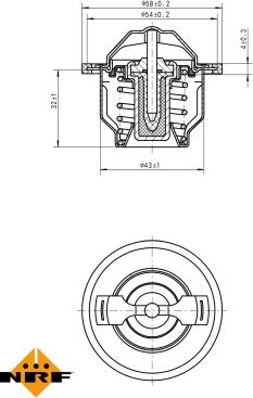 Wilmink Group WG2184805 - Термостат, охолоджуюча рідина avtolavka.club