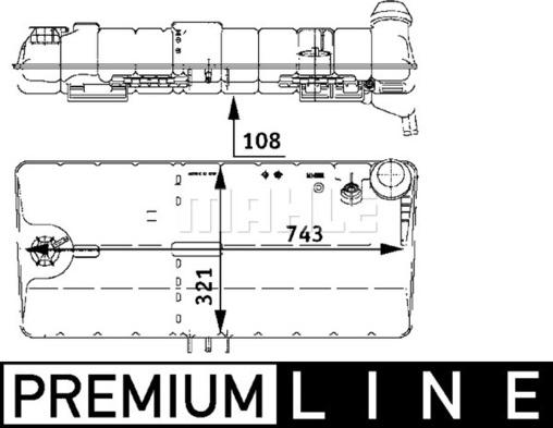 Wilmink Group WG2184398 - Компенсаційний бак, охолоджуюча рідина avtolavka.club