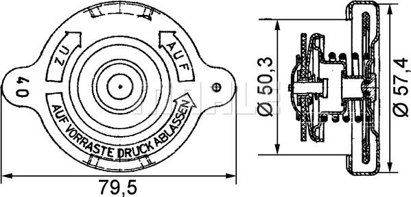 Wilmink Group WG2184211 - Кришка, радіатор avtolavka.club