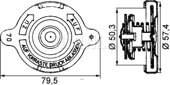 Wilmink Group WG2184224 - Кришка, радіатор avtolavka.club