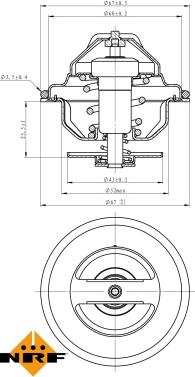 Wilmink Group WG2184793 - Термостат, охолоджуюча рідина avtolavka.club