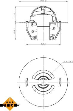 Wilmink Group WG2184748 - Термостат, охолоджуюча рідина avtolavka.club