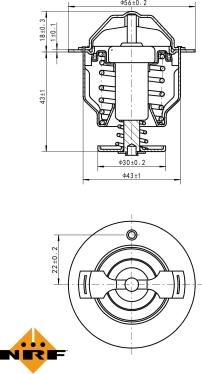 Wilmink Group WG2184738 - Термостат, охолоджуюча рідина avtolavka.club