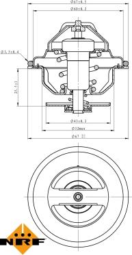 Wilmink Group WG2184723 - Термостат, охолоджуюча рідина avtolavka.club