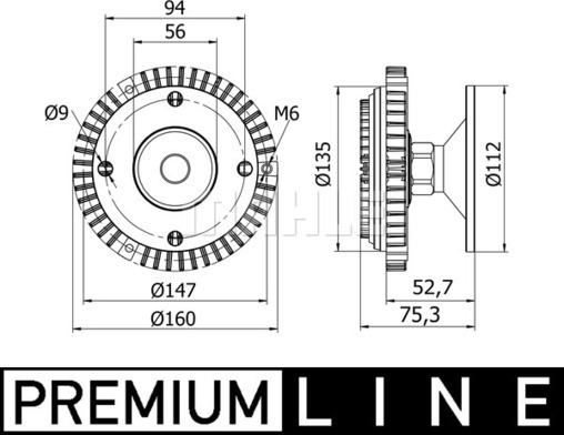 Wilmink Group WG2180450 - Зчеплення, вентилятор радіатора avtolavka.club