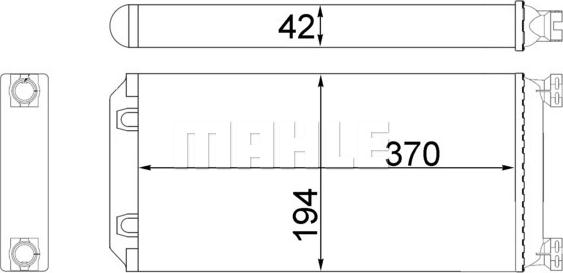 Wilmink Group WG2180003 - Теплообмінник, опалення салону avtolavka.club