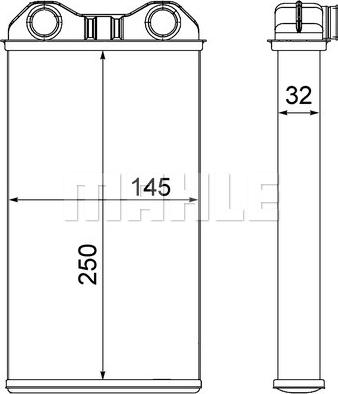 Wilmink Group WG2180011 - Теплообмінник, опалення салону avtolavka.club