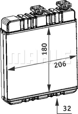 Wilmink Group WG2180194 - Теплообмінник, опалення салону avtolavka.club