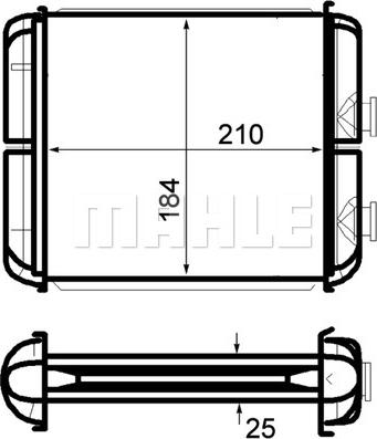 Wilmink Group WG2180159 - Теплообмінник, опалення салону avtolavka.club