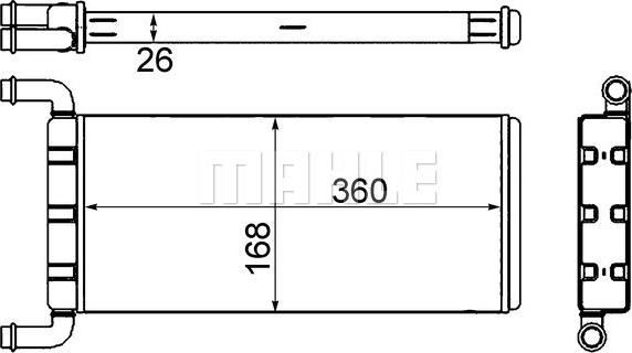 Wilmink Group WG2180116 - Теплообмінник, опалення салону avtolavka.club