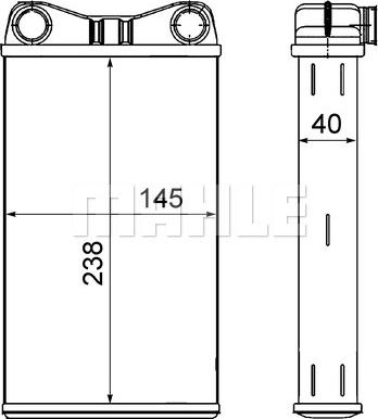 Wilmink Group WG2180186 - Теплообмінник, опалення салону avtolavka.club